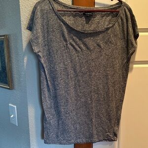 American Eagle Outfitters Heather Gray Short Sleeve Tee